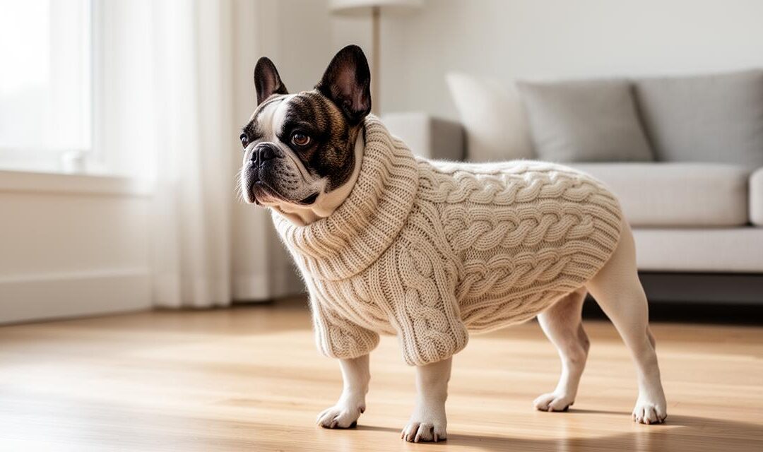 Vêtement chaud pour bouledogue français : guide complet des meilleurs manteaux d&rsquo;hiver 2024